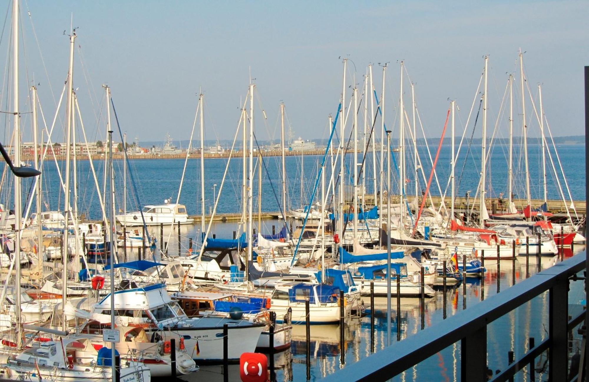 Eckernförde Apartment 12 - "Silbermoewe I" - Blickrichtung Yacht- Und Binnenhafenoffenes Meer מראה חיצוני תמונה
